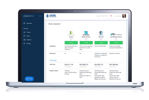 BuiltGrid Dindo Partner Comparison