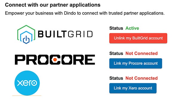 Dindo Connect All BuiltGrid